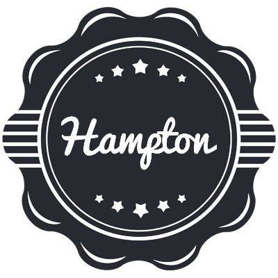 Hampton badge logo