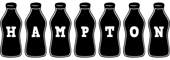 Hampton bottle logo