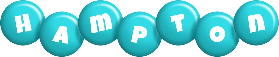 Hampton candy-azur logo