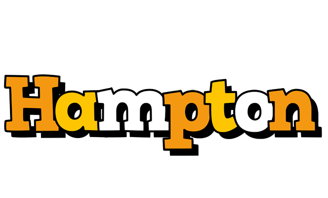 Hampton cartoon logo