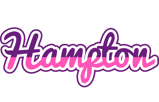 Hampton cheerful logo