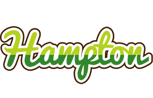 Hampton golfing logo