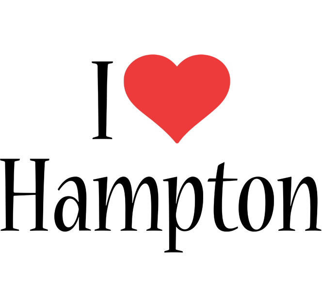 Hampton i-love logo