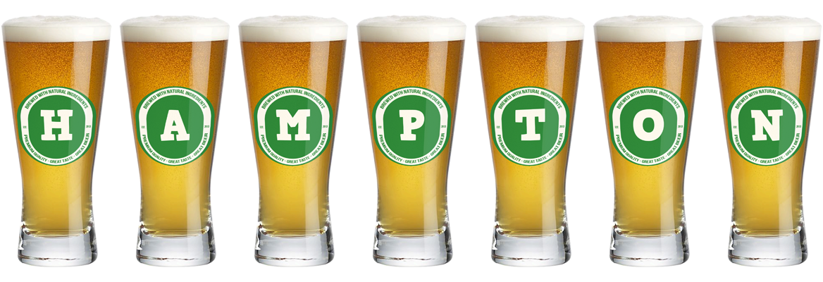 Hampton lager logo