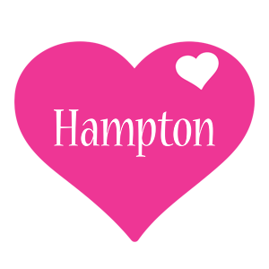 Hampton love-heart logo