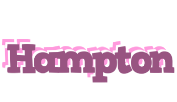 Hampton relaxing logo