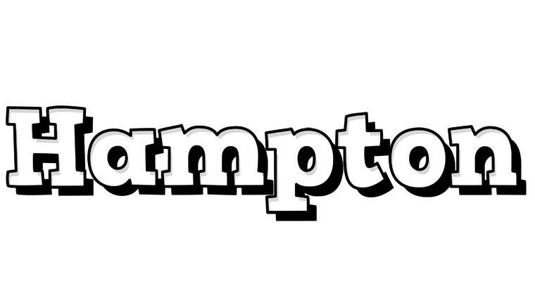 Hampton snowing logo