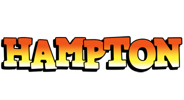 Hampton sunset logo