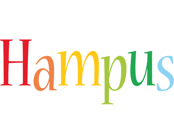 Hampus birthday logo