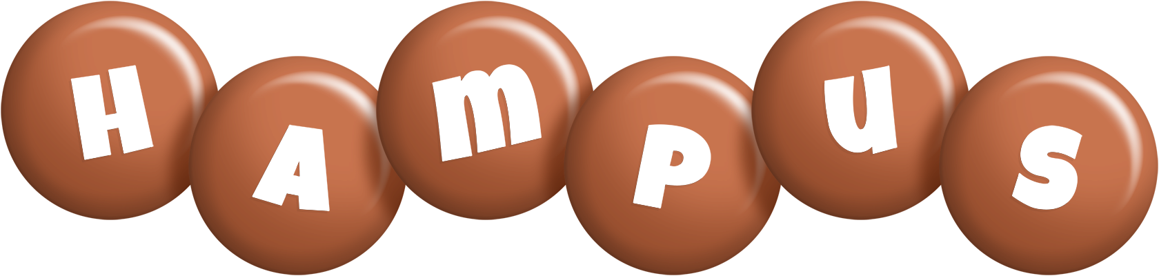 Hampus candy-brown logo