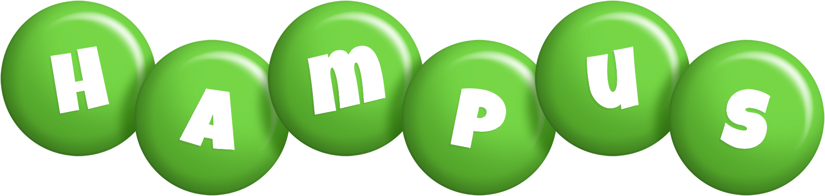 Hampus candy-green logo