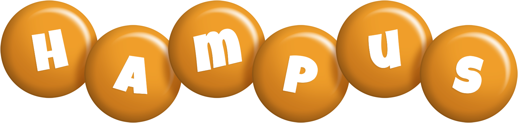 Hampus candy-orange logo