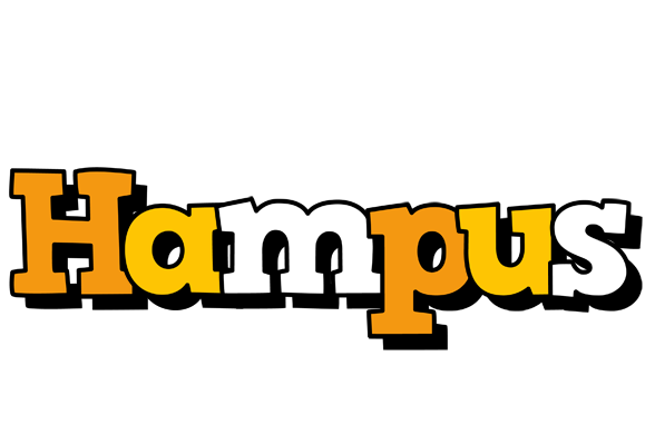 Hampus cartoon logo