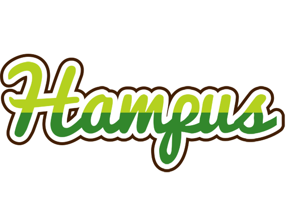 Hampus golfing logo