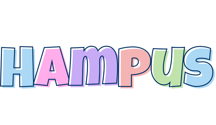 Hampus pastel logo