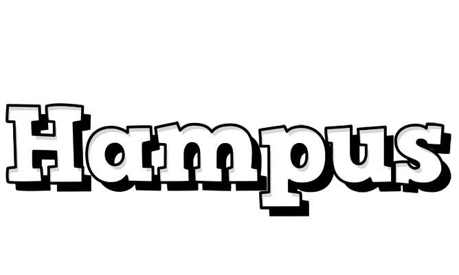 Hampus snowing logo
