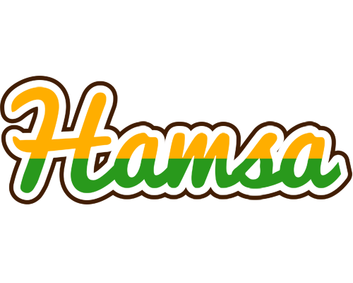 Hamsa banana logo