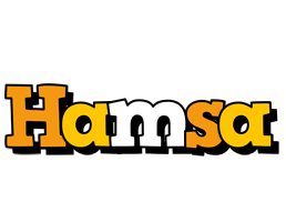 Hamsa cartoon logo