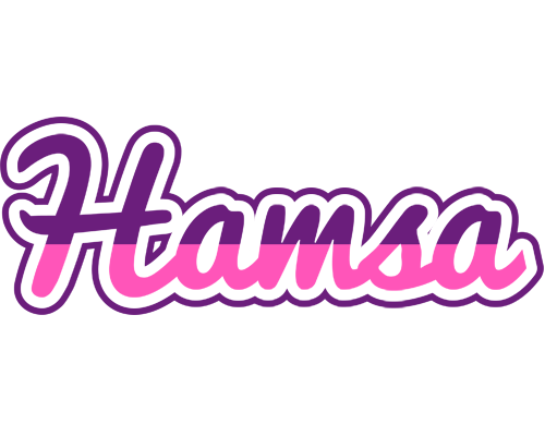 Hamsa cheerful logo