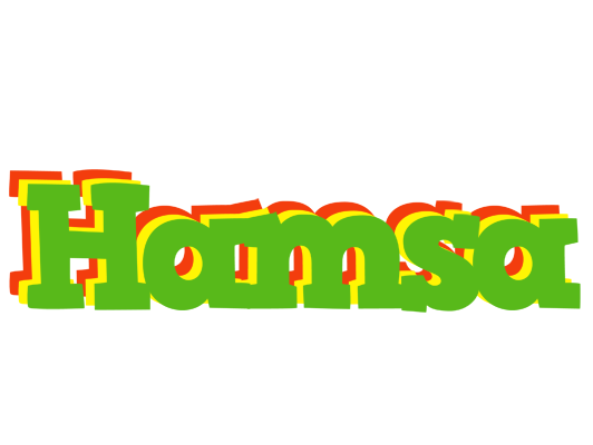 Hamsa crocodile logo