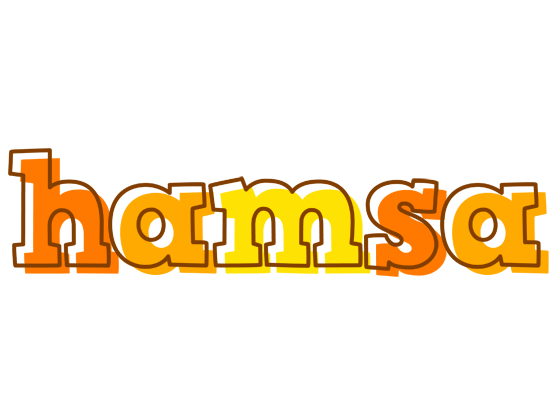 Hamsa desert logo