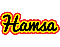 Hamsa flaming logo