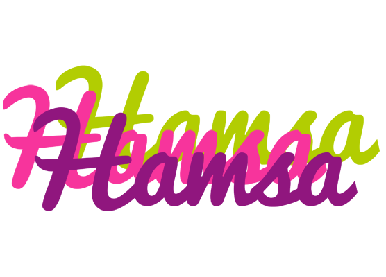 Hamsa flowers logo