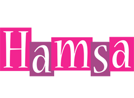 Hamsa whine logo