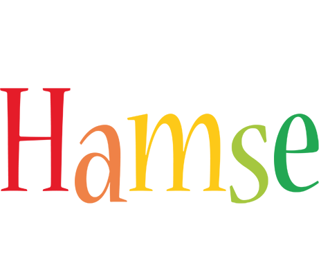 Hamse birthday logo