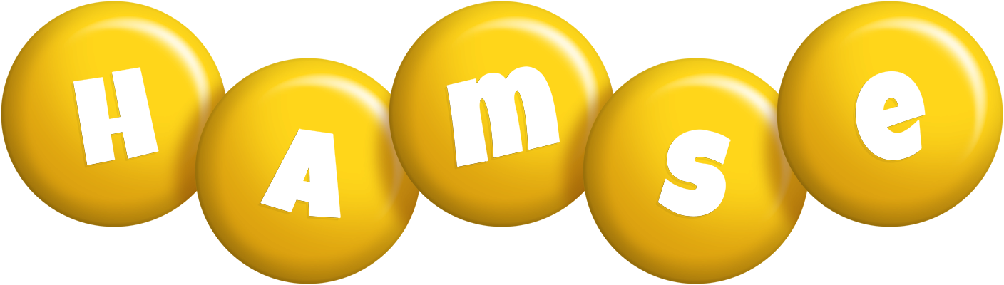 Hamse candy-yellow logo