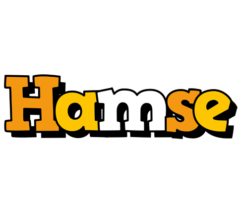 Hamse cartoon logo