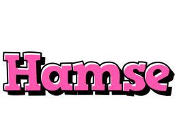 Hamse girlish logo