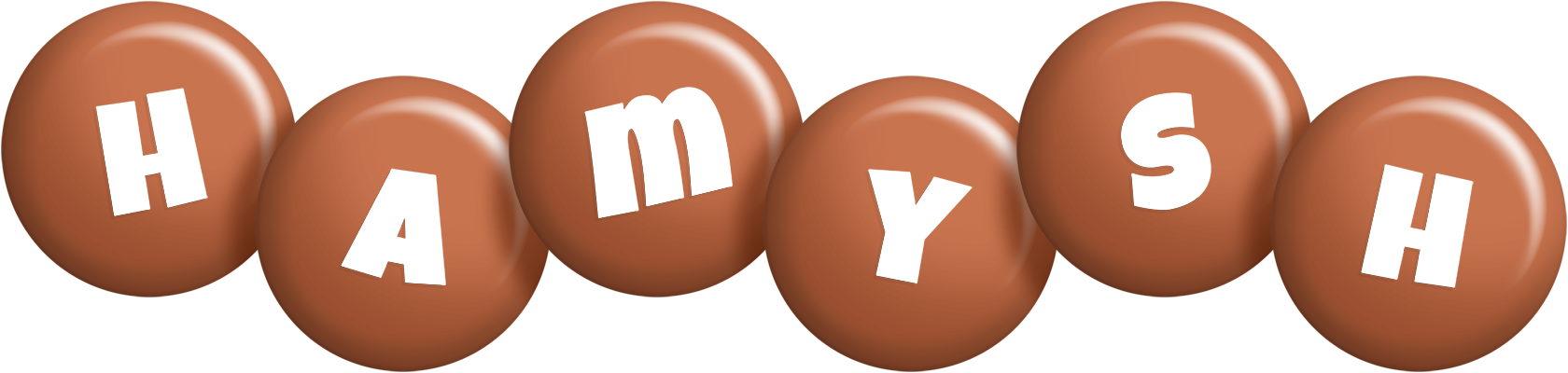 Hamysh candy-brown logo