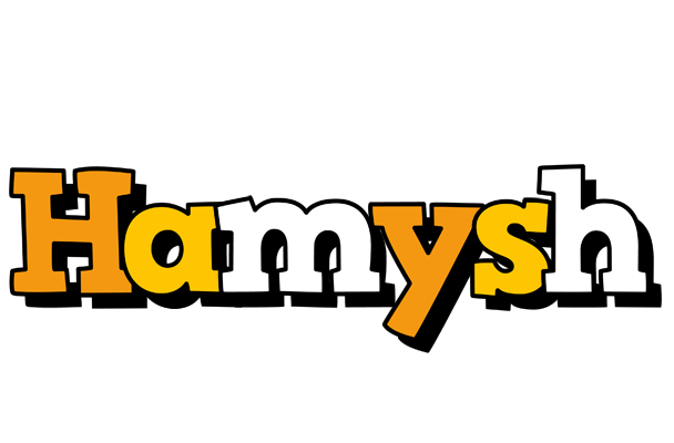 Hamysh cartoon logo