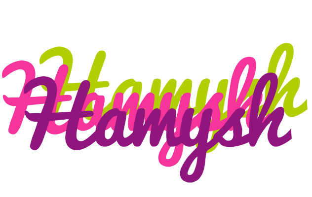 Hamysh flowers logo