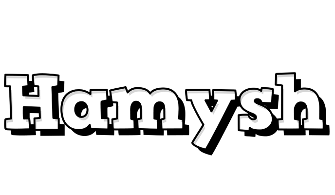 Hamysh snowing logo