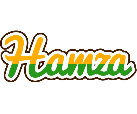Hamza banana logo