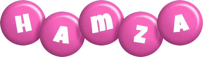 Hamza candy-pink logo