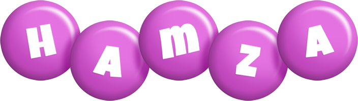 Hamza candy-purple logo