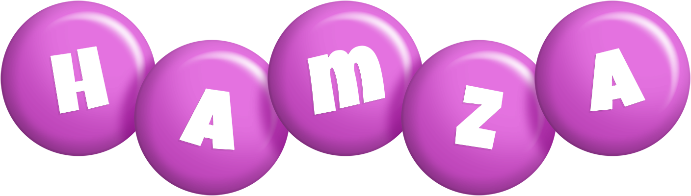 Hamza candy-purple logo