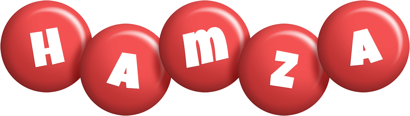 Hamza candy-red logo