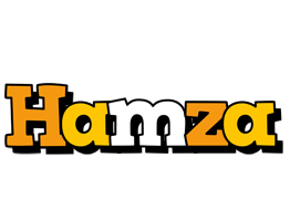 Hamza cartoon logo