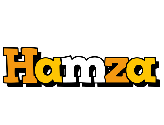 Hamza cartoon logo