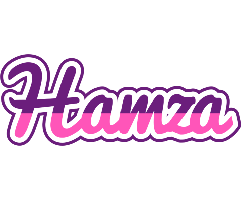 Hamza cheerful logo