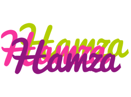 Hamza flowers logo