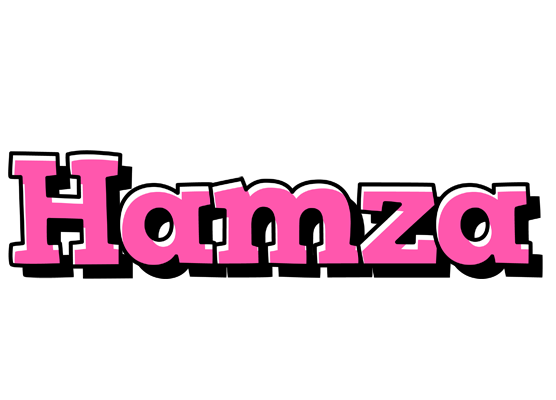 Hamza girlish logo