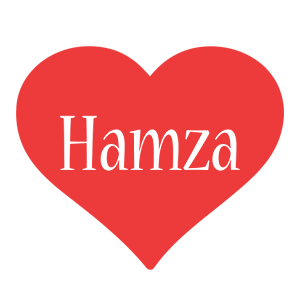 Hamza love logo