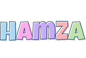 Hamza pastel logo