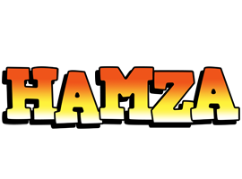 Hamza sunset logo
