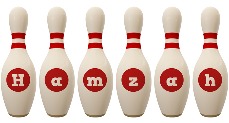 Hamzah bowling-pin logo